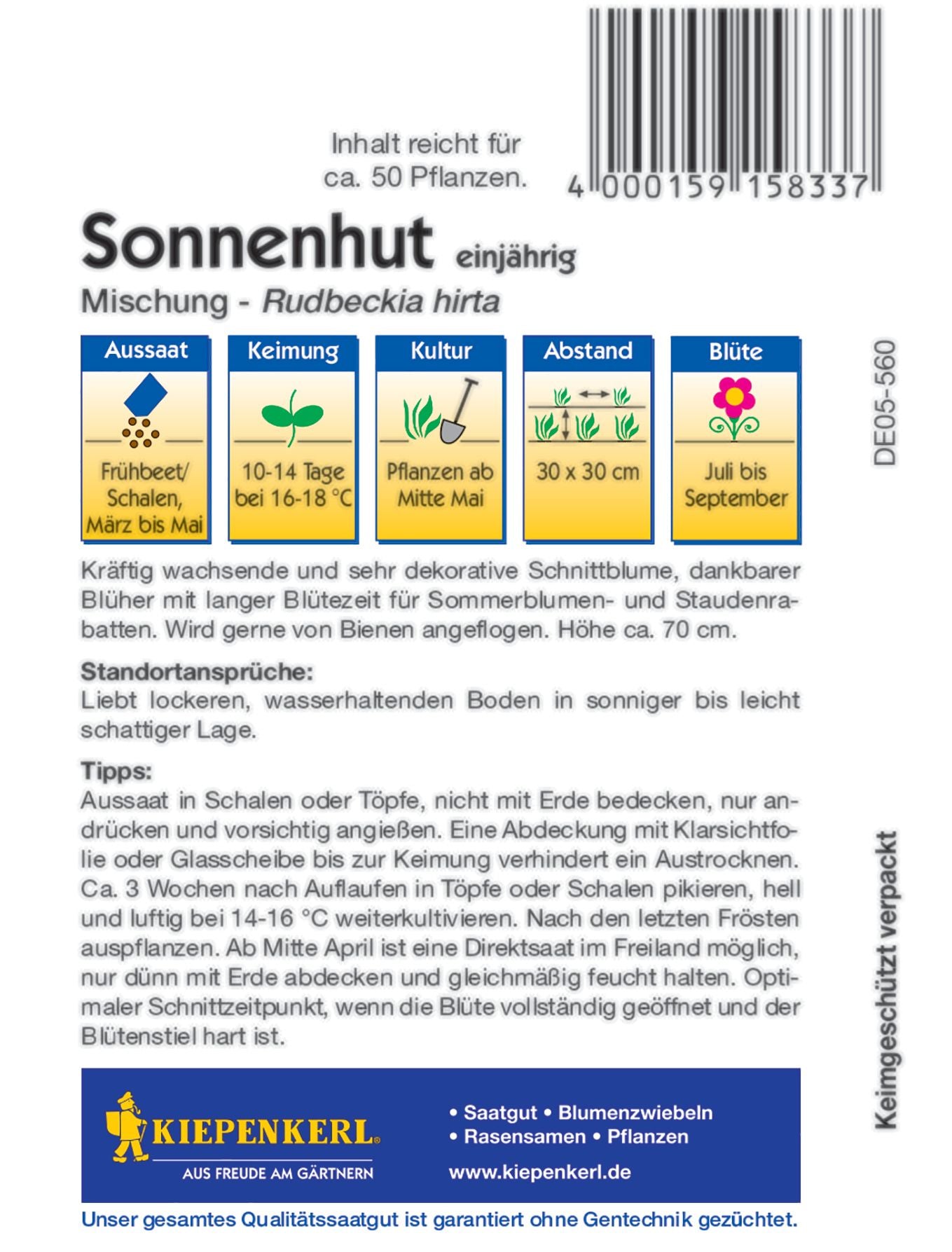 Sonnenhut Mischung