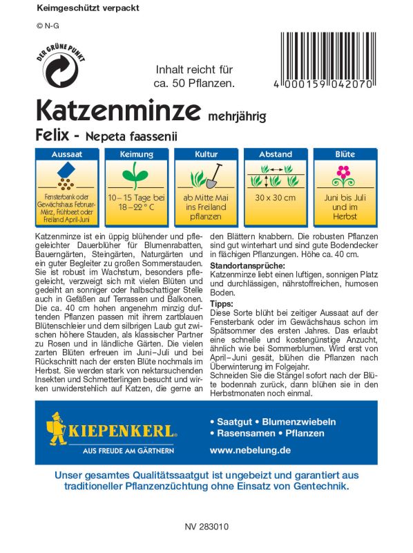 Katzenminze Felix