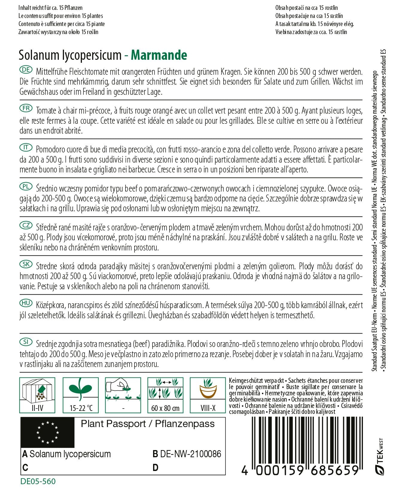 Fleischtomate Marmande