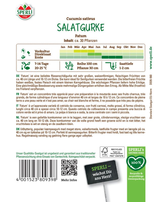 Salatgurke Fatum