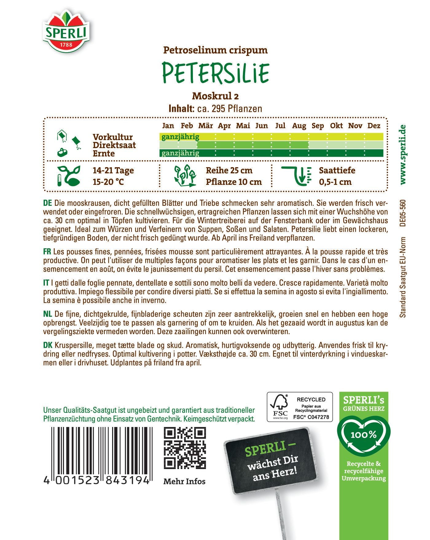 Petersilie Moskrul 2