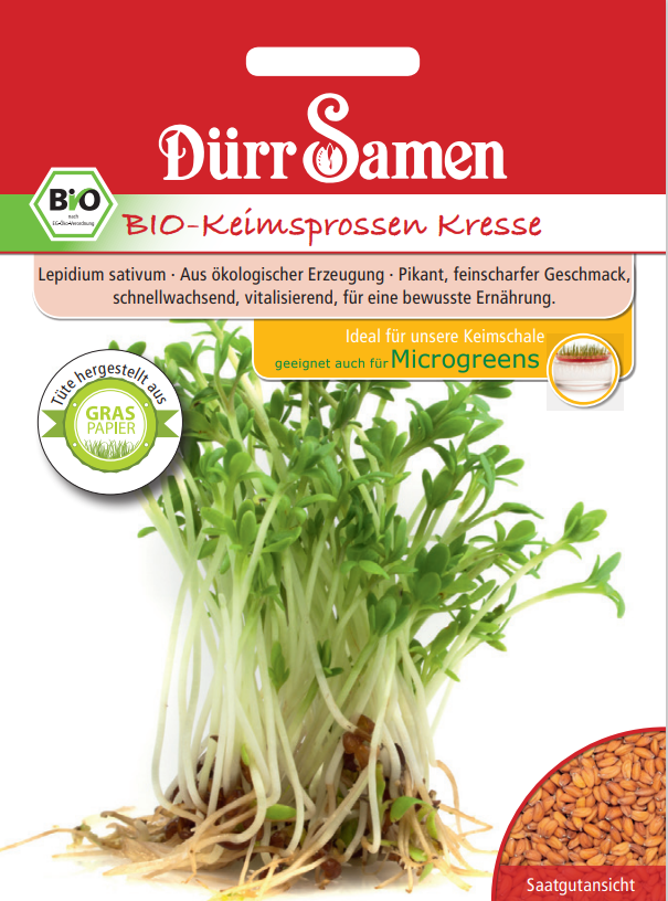 BIO-Keimsprossen Kresse
