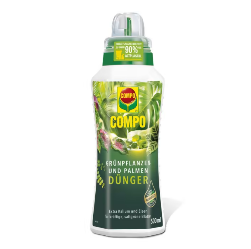 COMPO Grünpflanzen- und Palmendünger 500ml Flasche