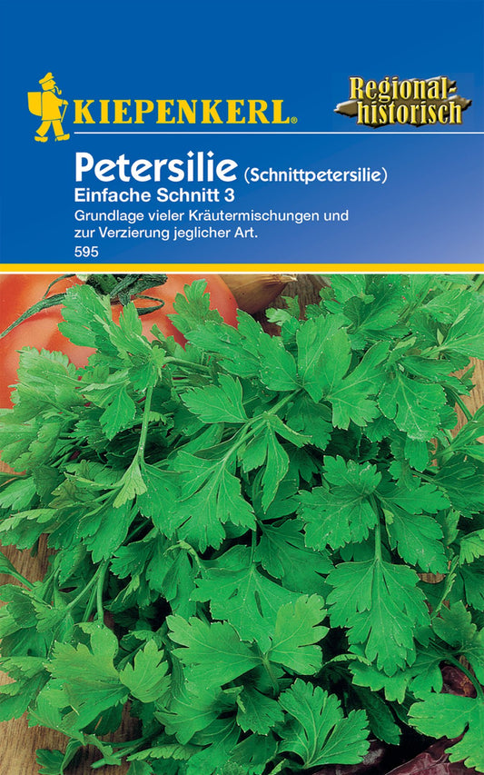 Petersilie Einfache Schnitt 3
