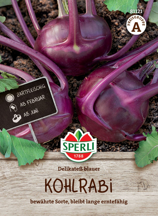 Kohlrabi Delikateß blauer