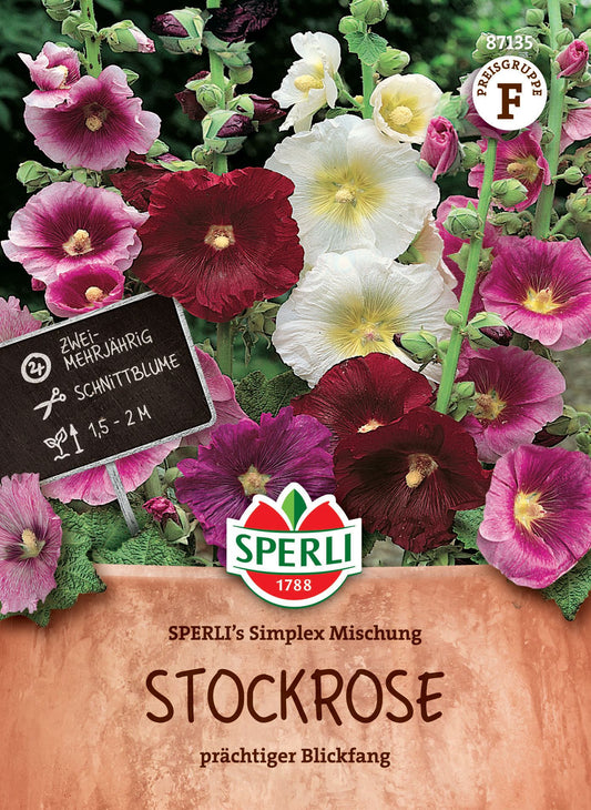 Stockrosensamen SPERLI's Simplex Mischung