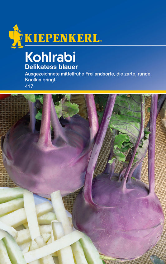 Kohlrabisamen Delikateß blauer